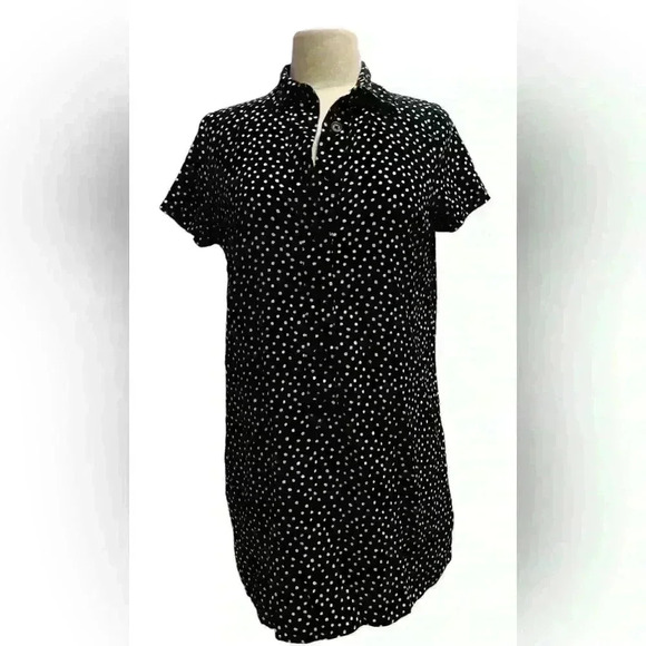 Urban Outfitters Polka Dot Shirt Dress - Picture 3 of 7